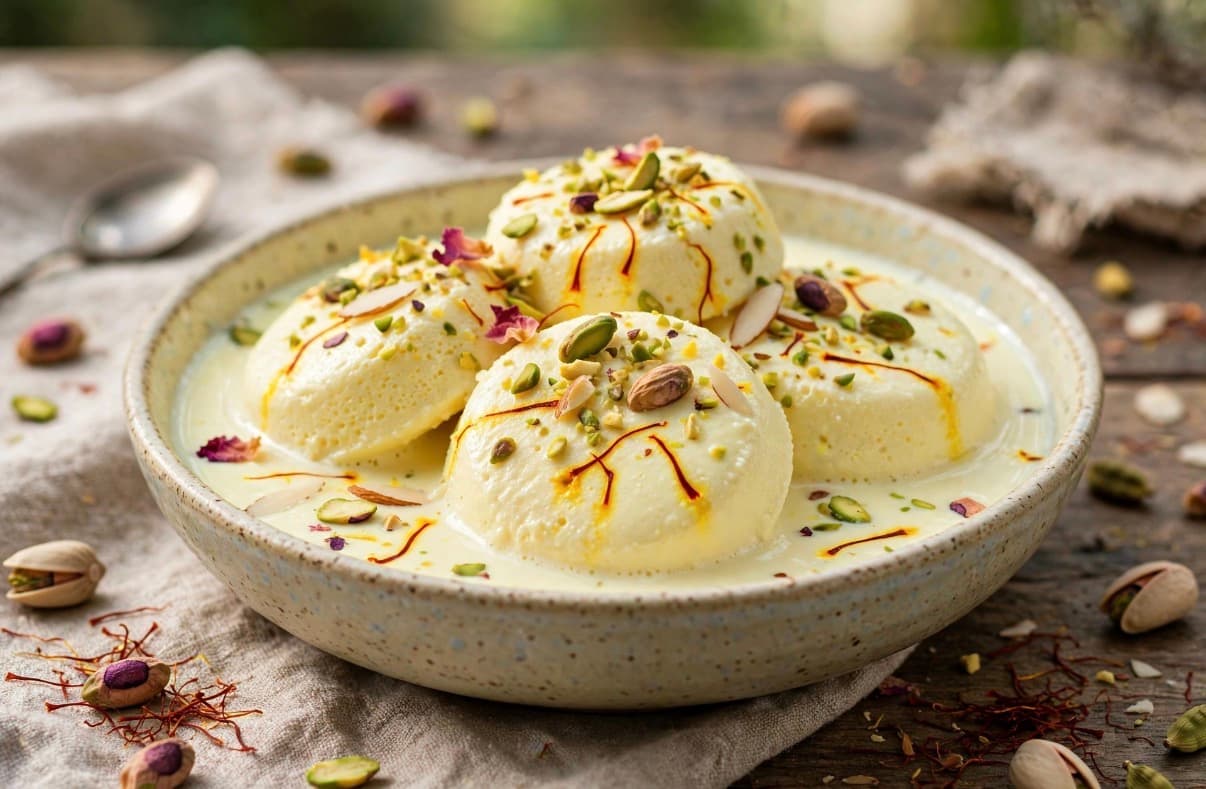 Deconstructed Rasmalai