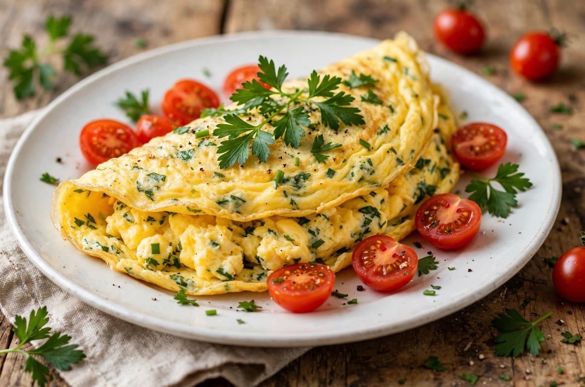 Egg omelette